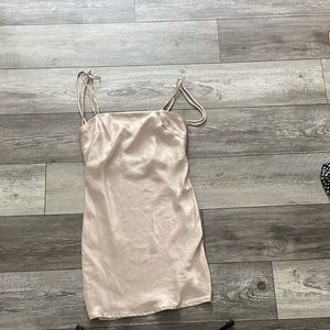 Silk Mini Dress